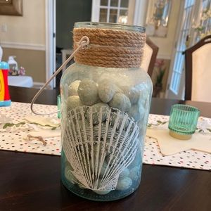 Seashell aqua lantern